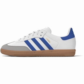 Ankle boots adidas Originals Ftwr White/Blue/Gum 3 Samba Og C Sneakers Party shoes
