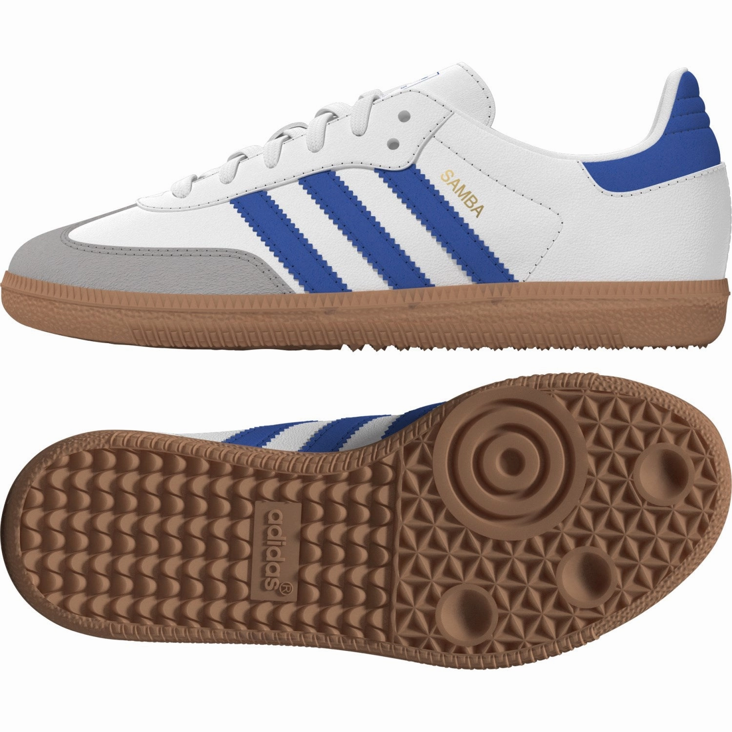 Ankle boots adidas Originals Ftwr White/Blue/Gum 3 Samba Og C Sneakers