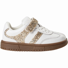 Ankle boots Sofie Schnoor White Gold Shoe Velcro Slippers