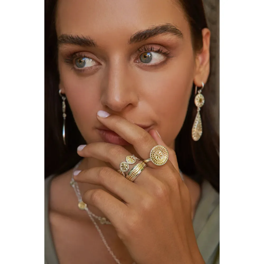 Anna Beck Classic Flower Dish Ring