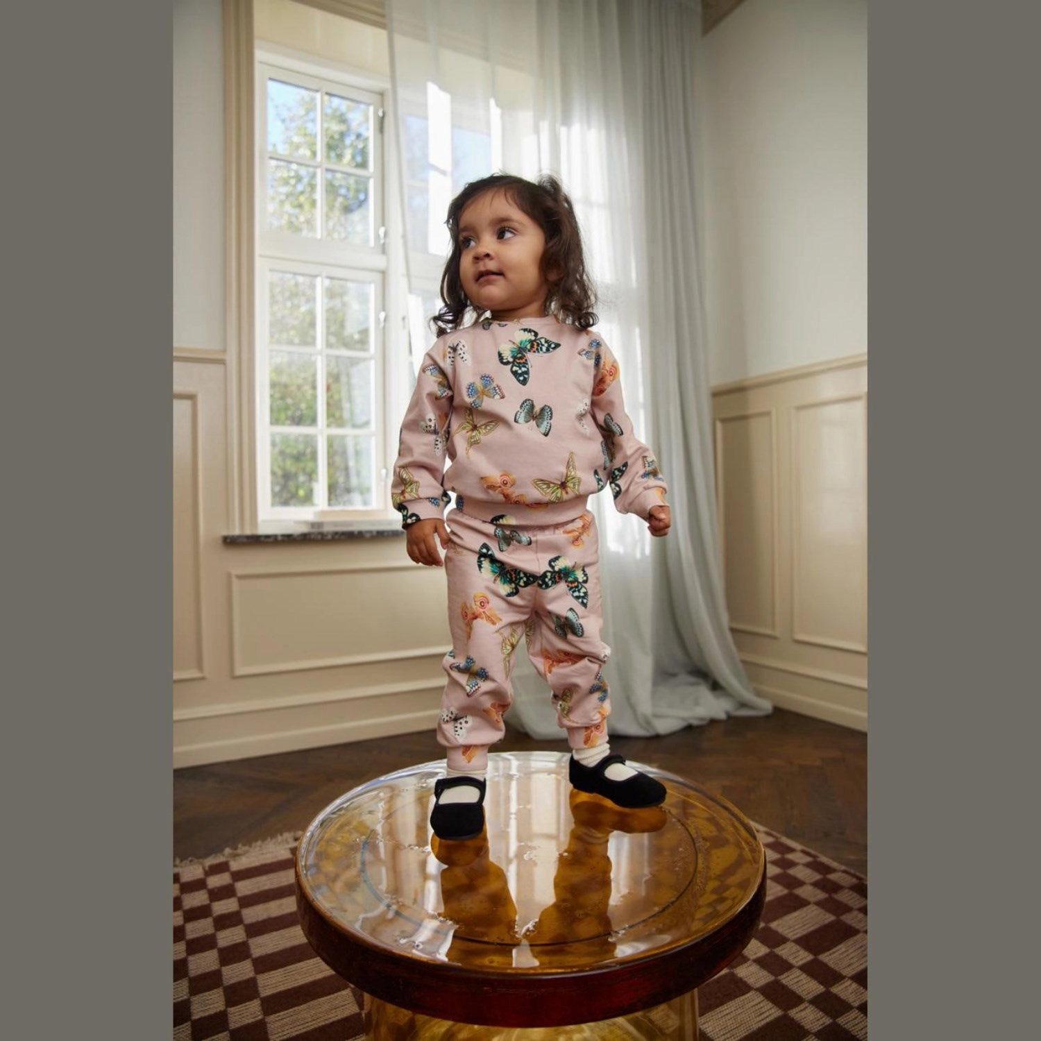 Applique Molo Blush Papillions Simeon Pants