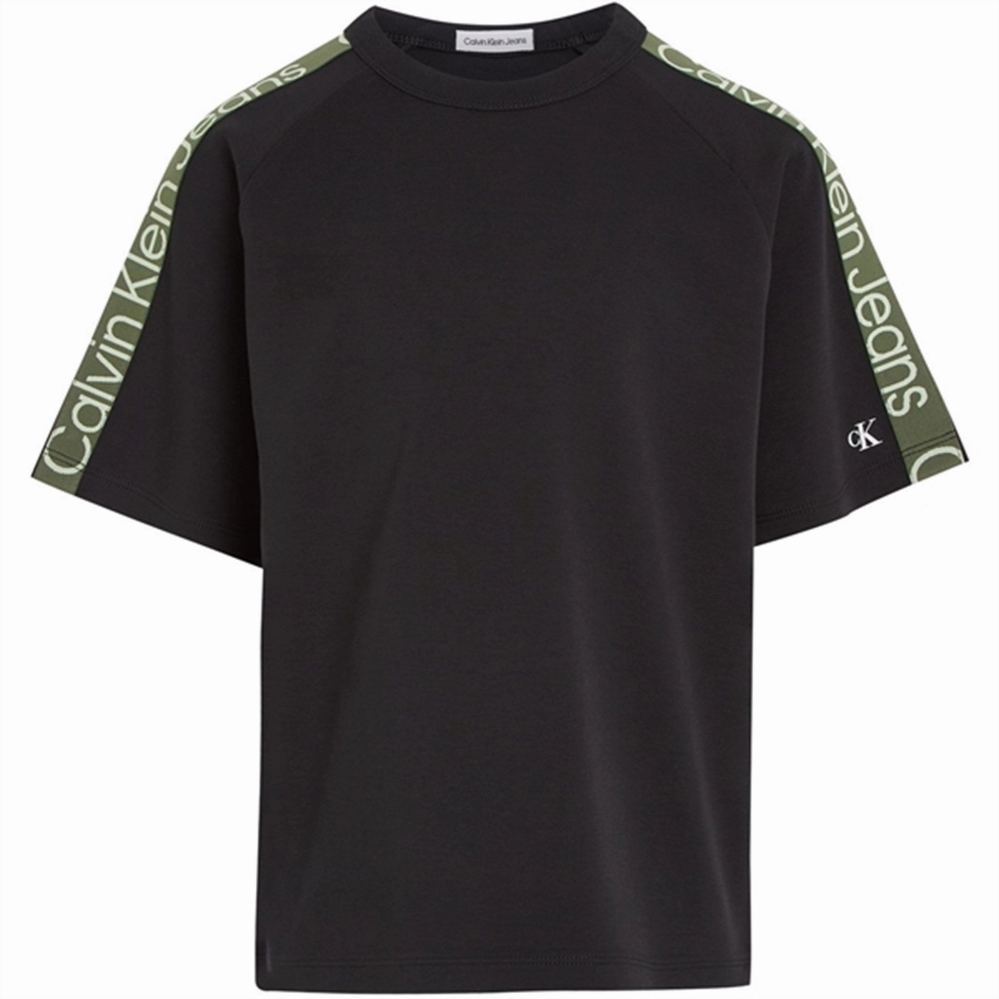 Artisanal Calvin Klein Ckj Tape Ss T-shirt Ck Black Coveted