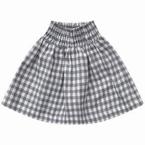 Artisanal lalaby Elephant Check Sofia Skirt Impeccable