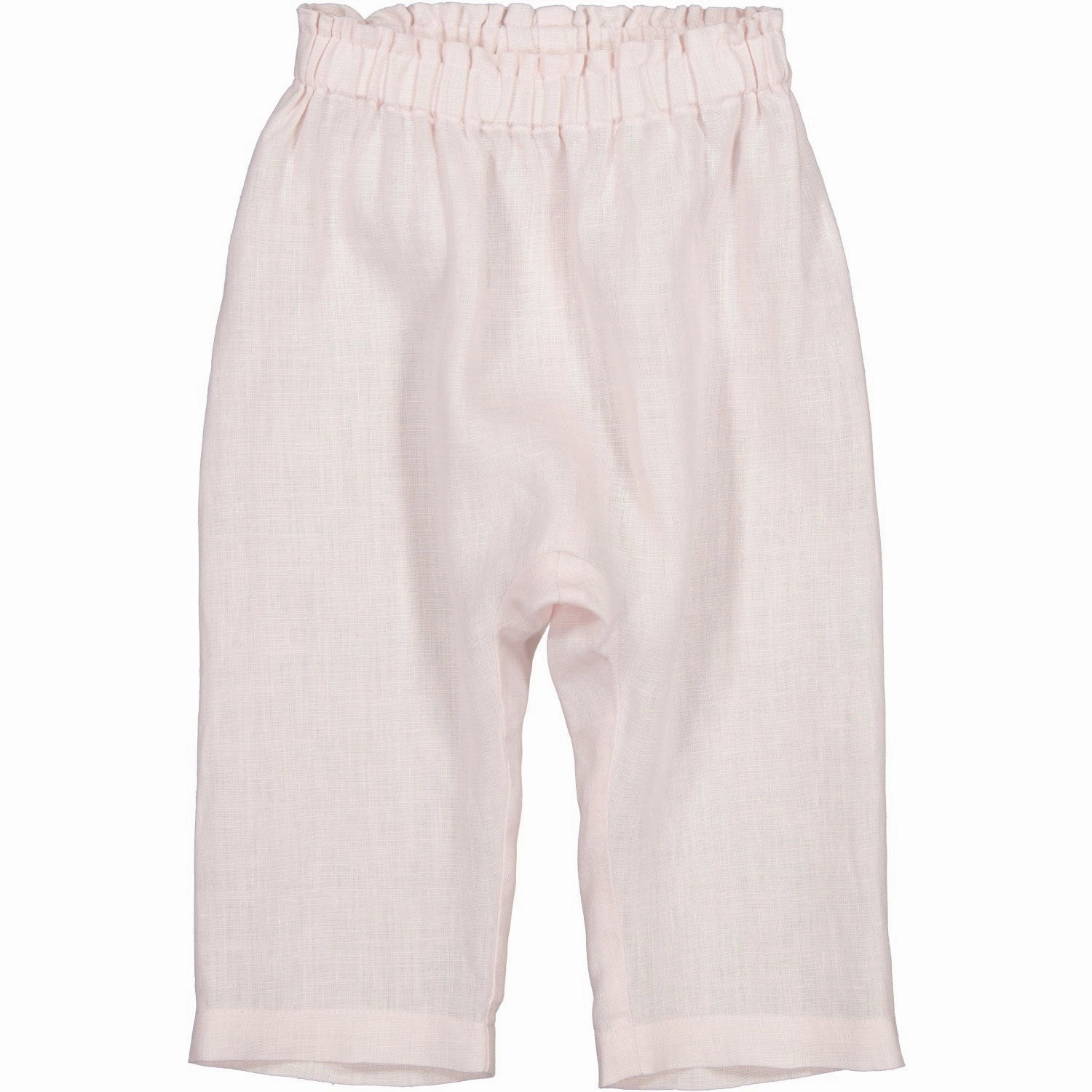 Artisanal MarMar Linen Mauve Rose Panu L Pants Laid-back