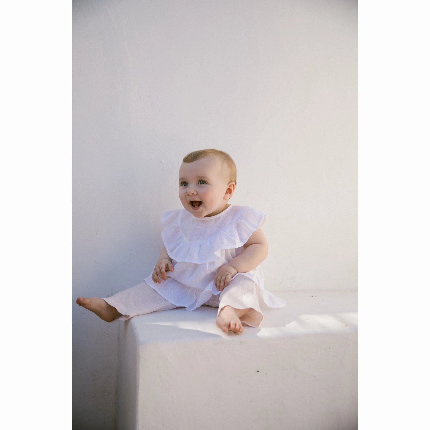 Artisanal MarMar Linen Mauve Rose Panu L Pants