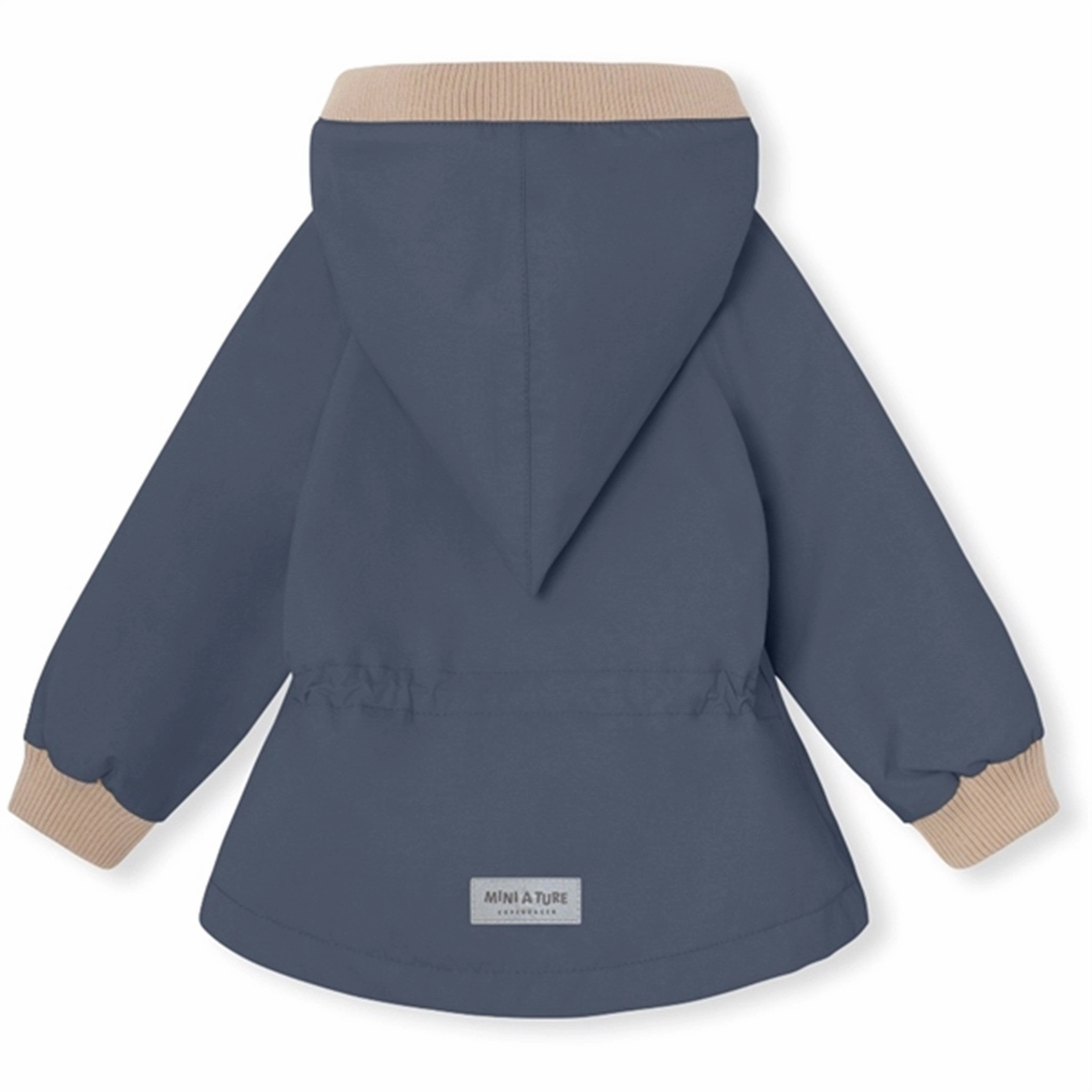 Artisanal MINI A TURE WAI Spring Jacket w/Fleece Lining Ombre Blue