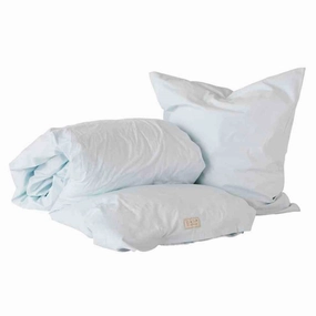 Artisanal OYOY Bedding Nuku Ice Blue Original