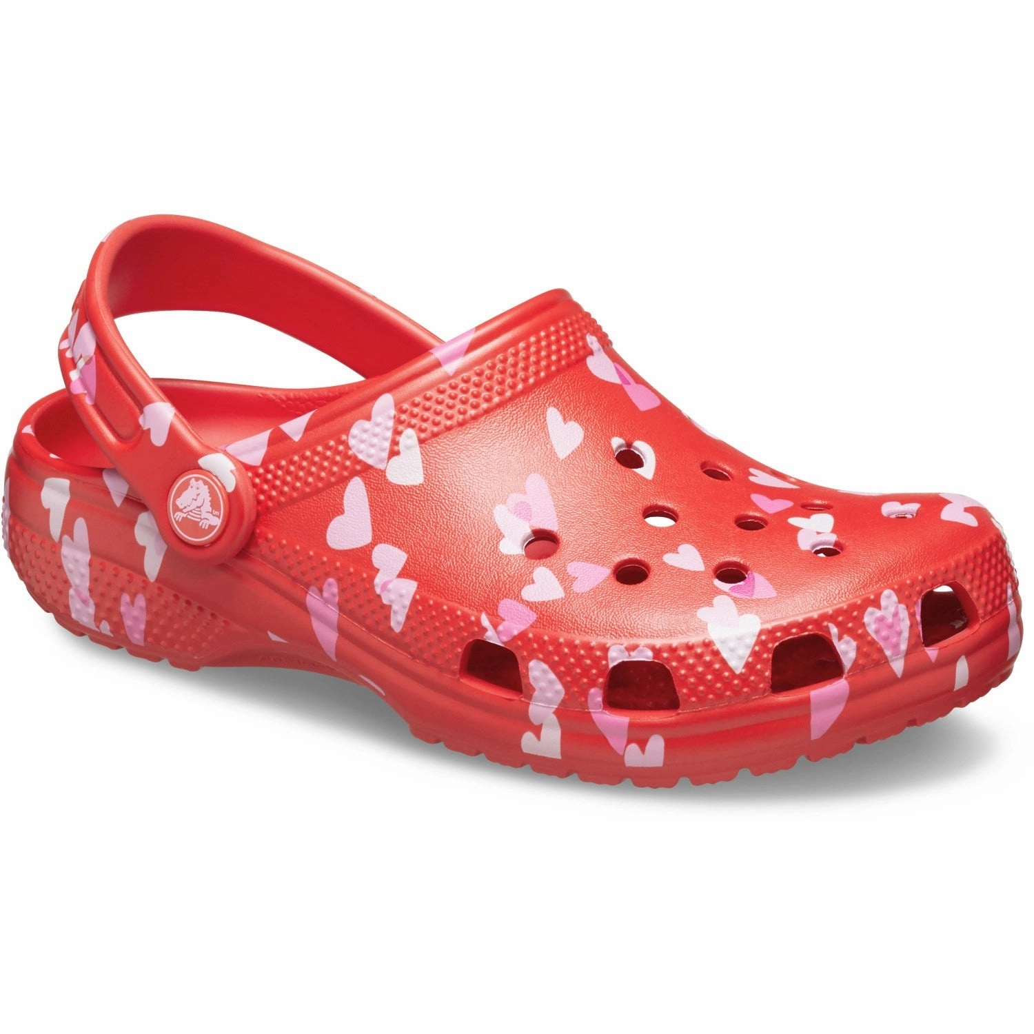 Crocs Cherry Red Classic VDay Clog Masterpiece Design