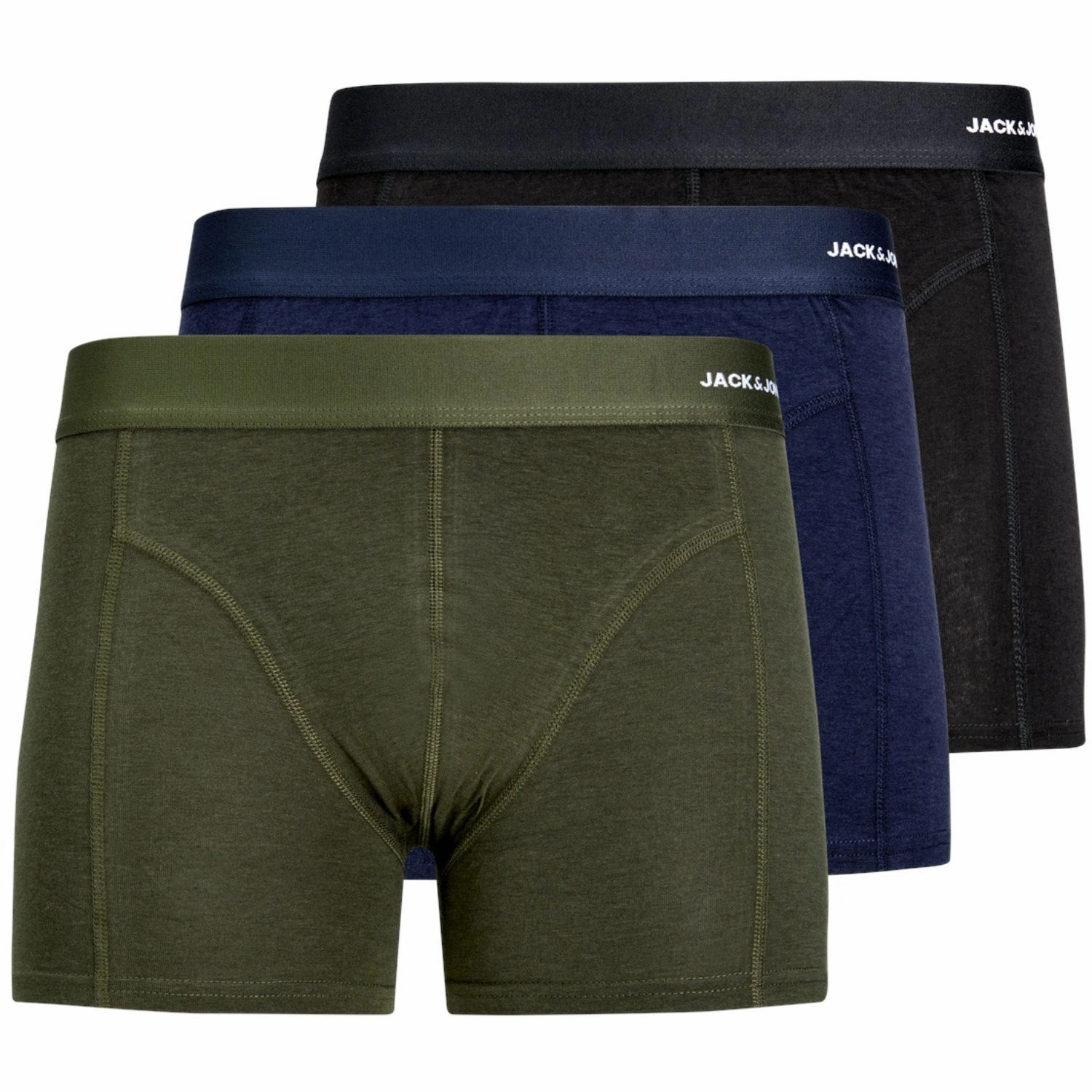 Legendary Jack & Jones Junior Forest Night Basic Bamboo Boxershorts 3-pack Noos Supremacy