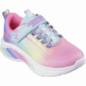 Artistic Skechers Turquoise Rainbow Cruisers Magnetic