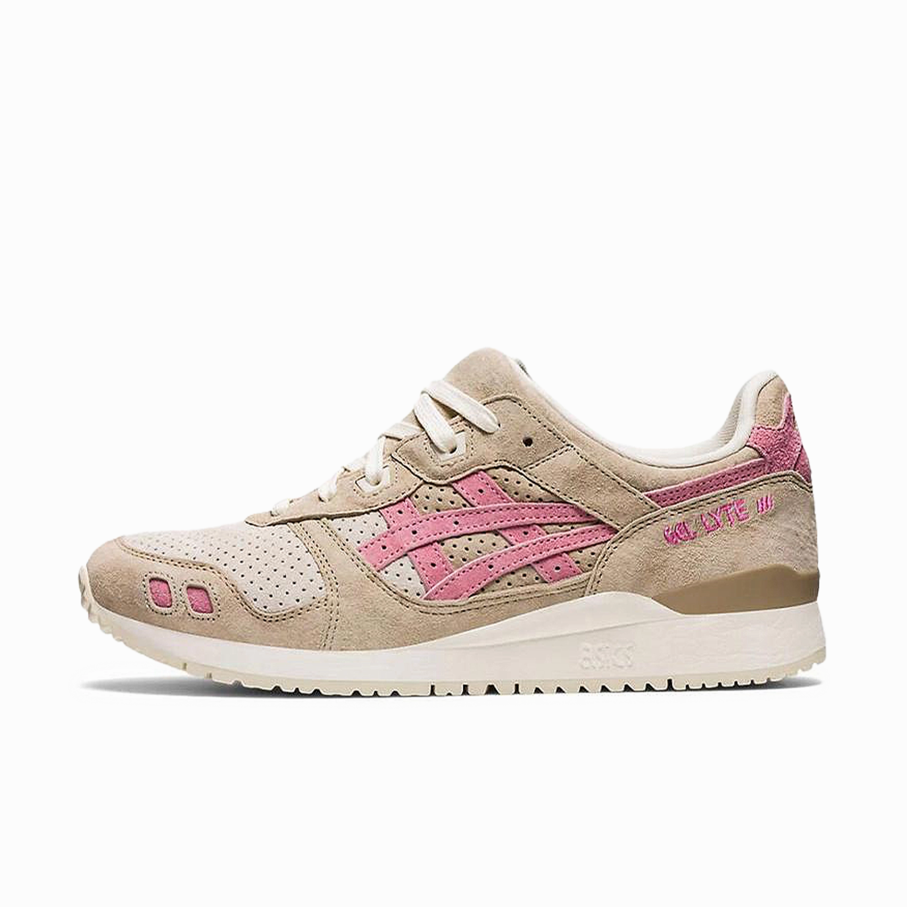 ASICS Gel-Lyte III Wood Crepe Plum Blossom Heritage brand Timeless luxury
