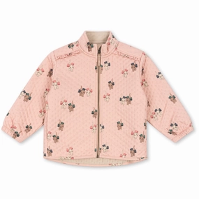Athletic Konges Sljd Bow Kitty Pink Thermo Frill Jacket Grs Distinctive