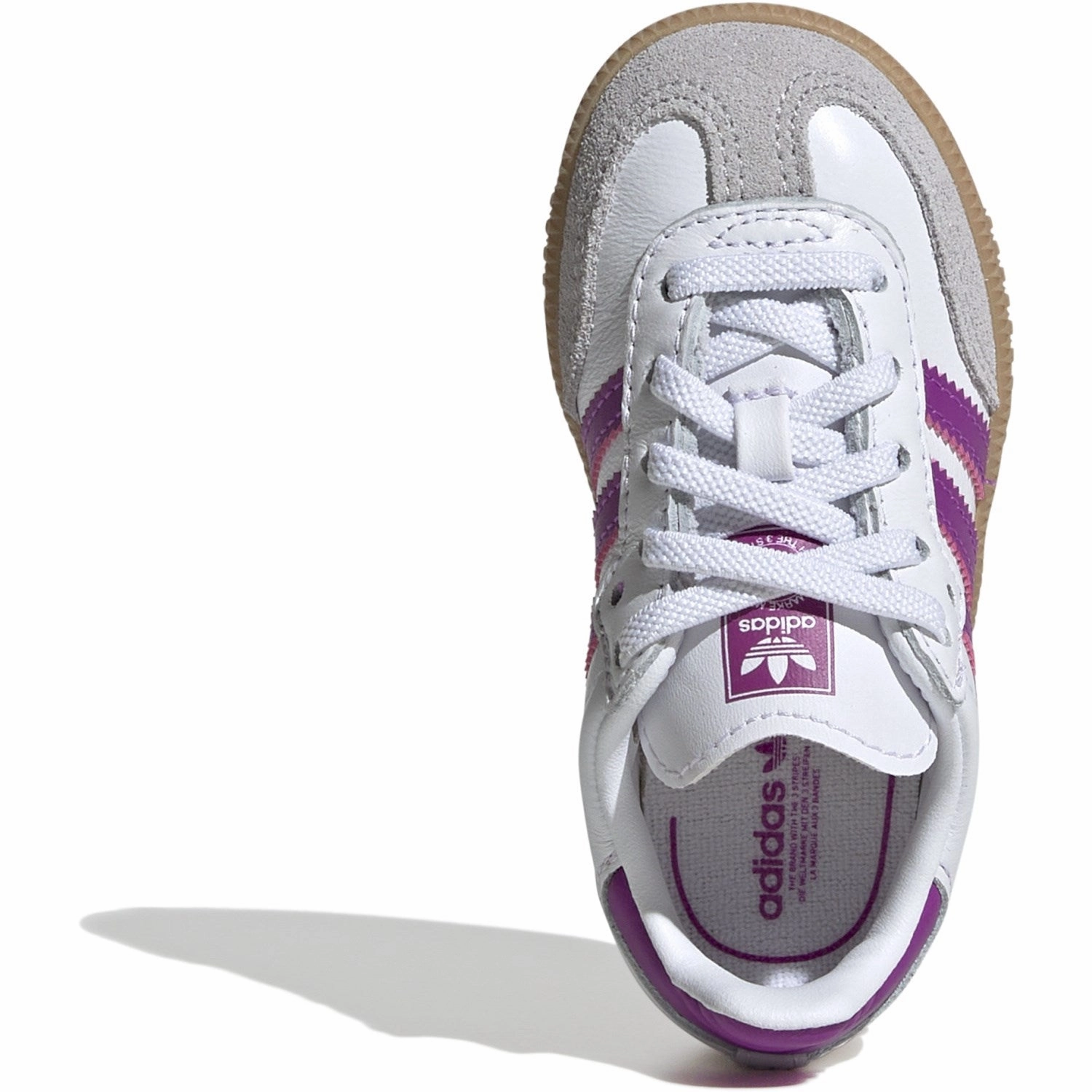 Athletic shoes adidas Originals Ftwwht/Purbur/Gum3 Samba Og El I Sneakers