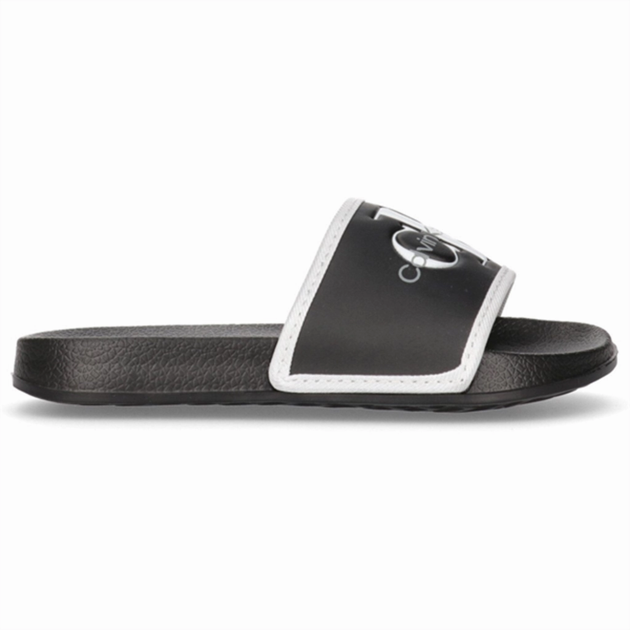 Athletic shoes Calvin Klein Logo Pool Slide Black/White