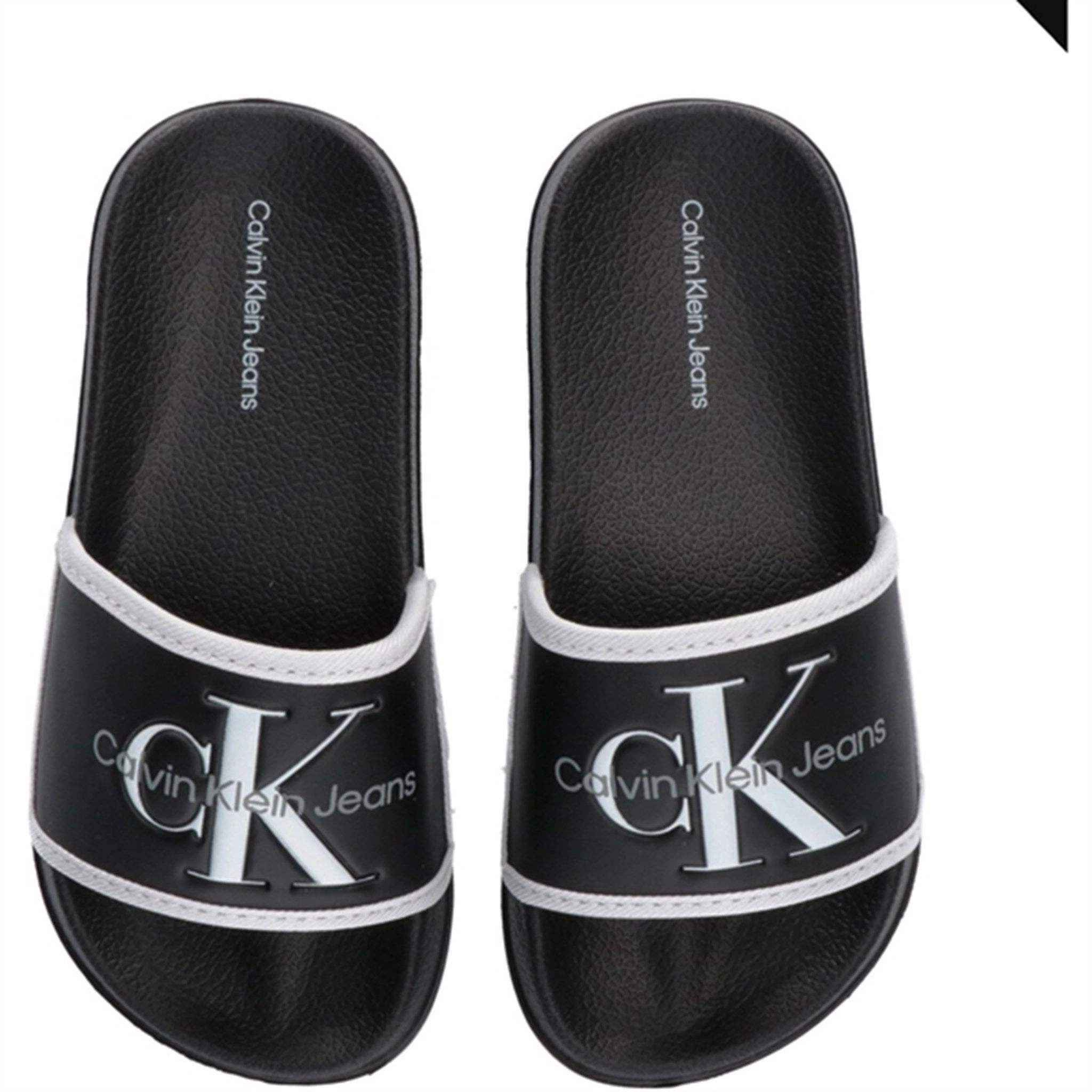 Athletic shoes Calvin Klein Logo Pool Slide Black/White
