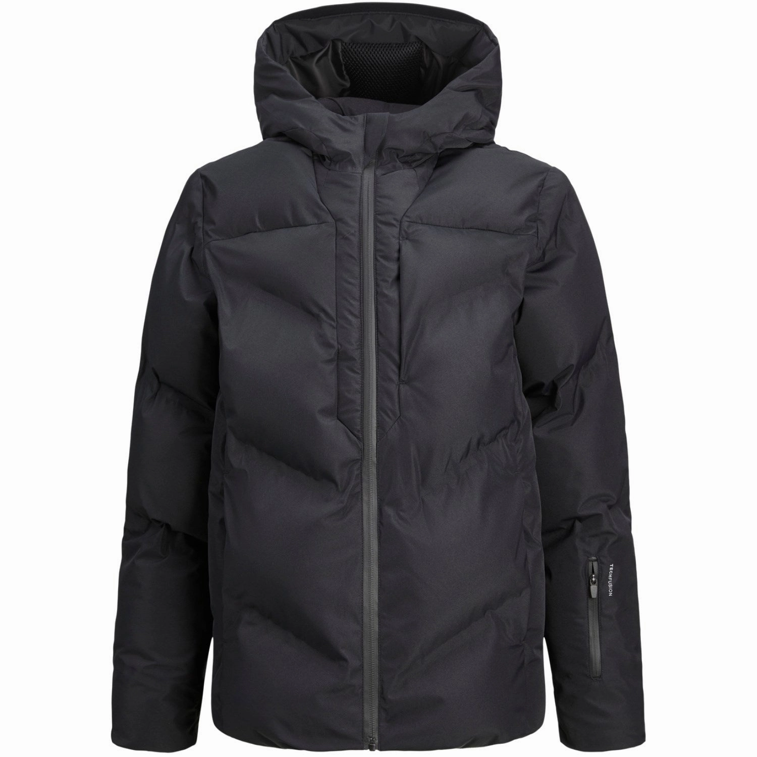 Jack & Jones Junior Black Coslay Heat Quilted Puffer Jacket Lavish Superior