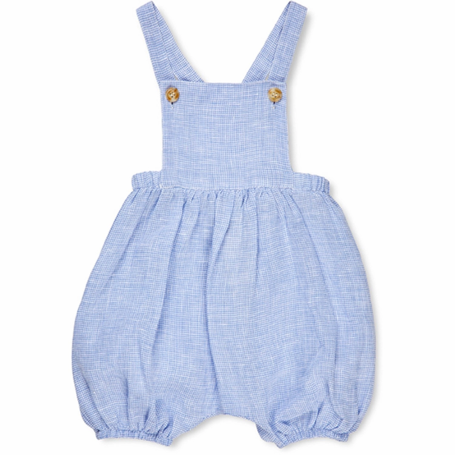 Attractive Lalaby Pepita Check Studdy Romper Craftsmanship