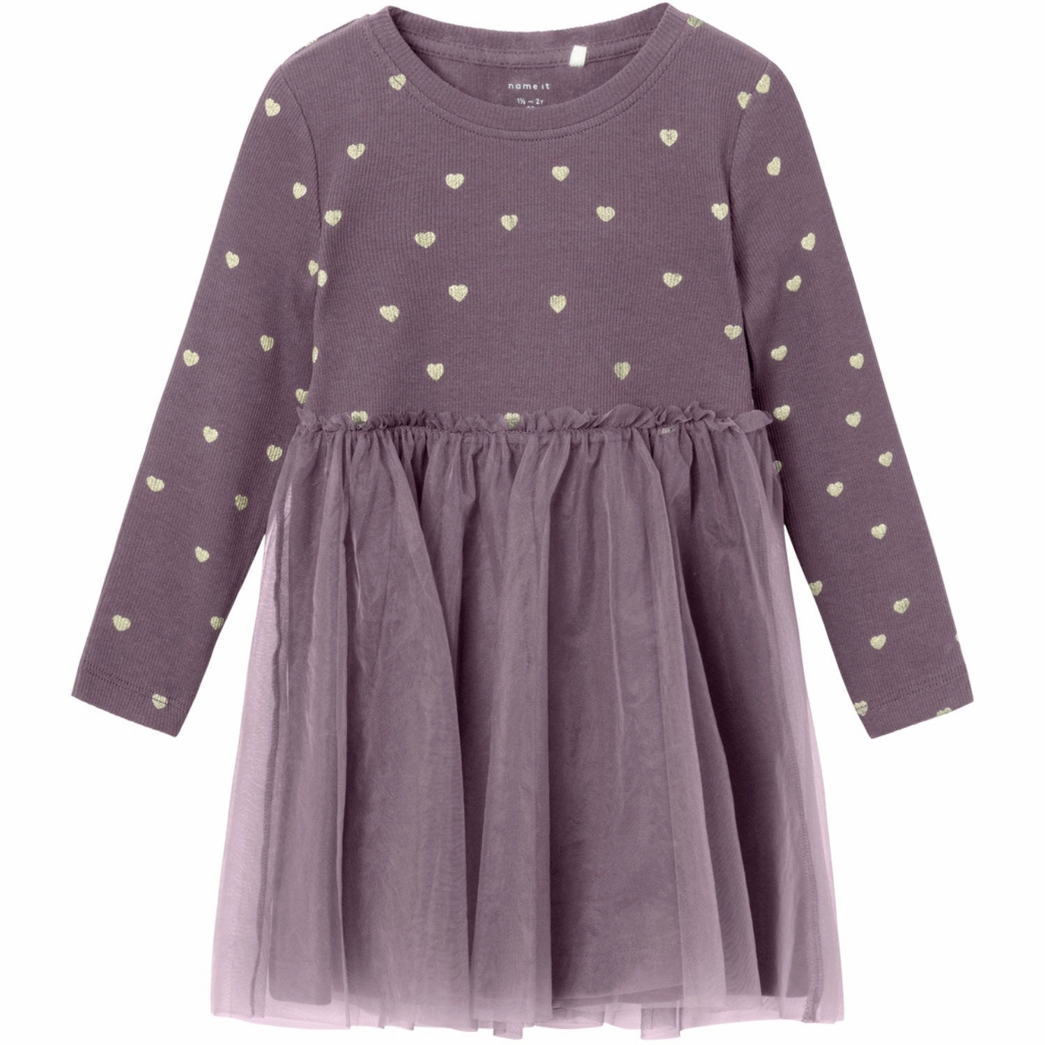Authentic Name It Arctic Dusk Nadja Dress Noos Ethical