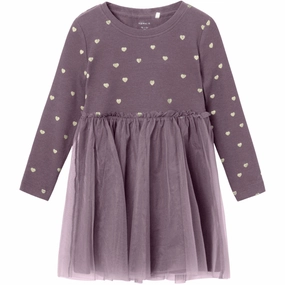 Attractive Name It Arctic Dusk Nadja Dress Noos Excellence