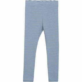 Attractive Serendipity Azur/Ecru Leggings Stripe Revered