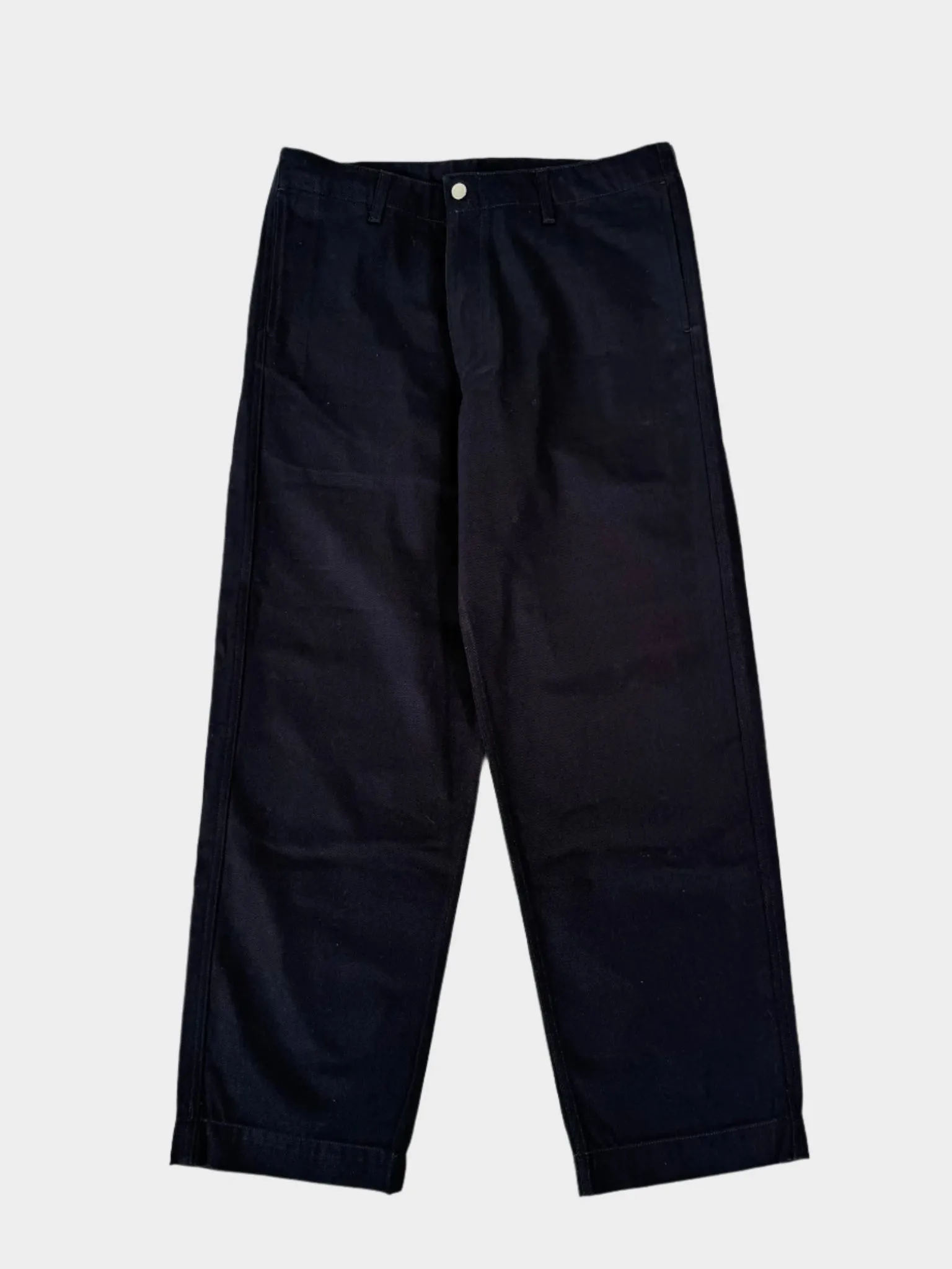 miladys new arrivals tops new arrival shirt Pantaloni In Denim Blu Notte Gamba Dritta Keyword
