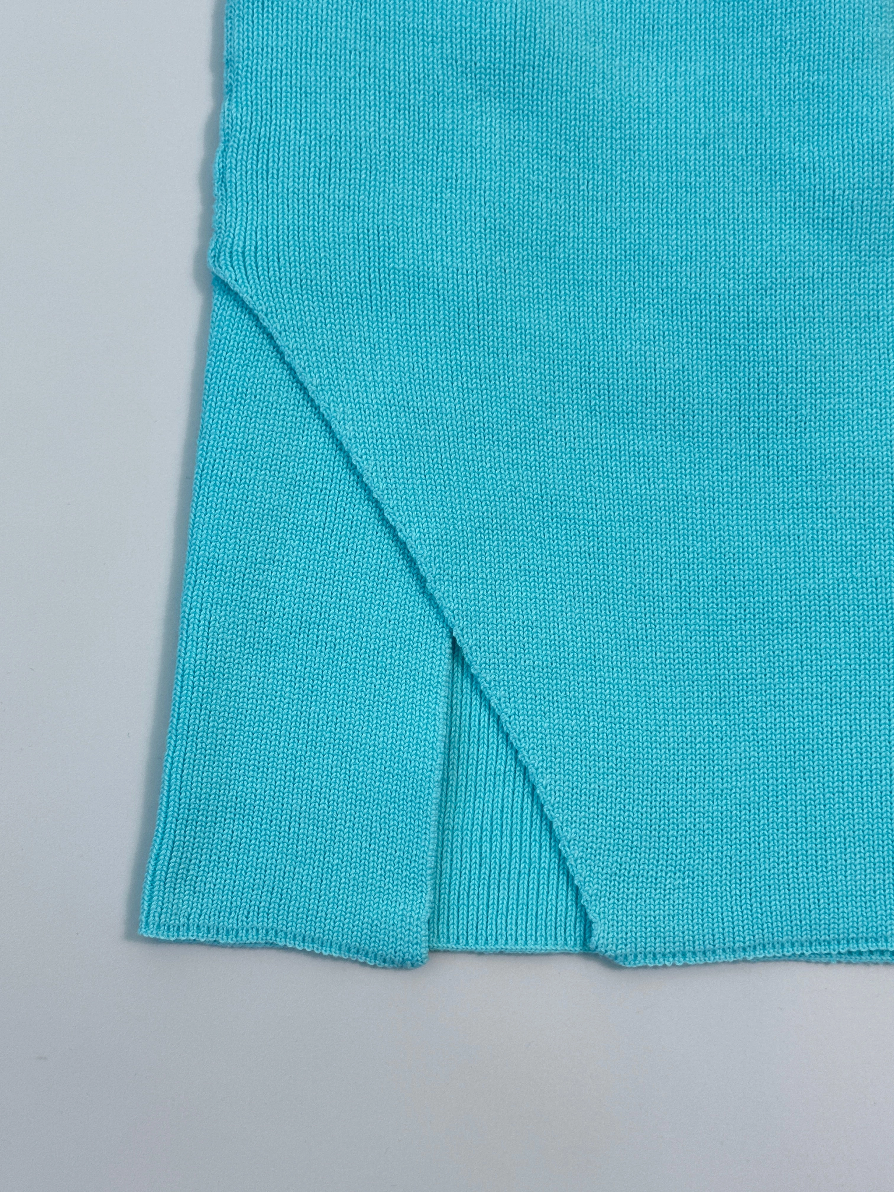 aurelia new arrivals Gonna in Maglia Con Spacco Asimmetrico Acqua hoka new arrivals
