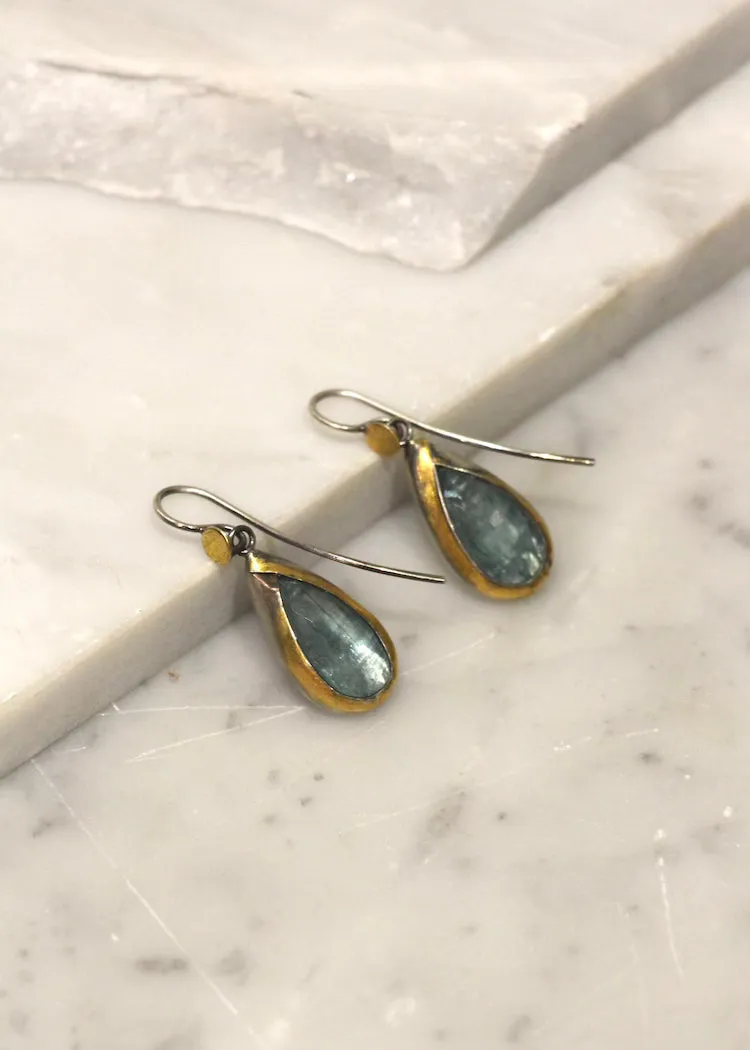 Austin Titus | Sky Blue Kyanite Earrings