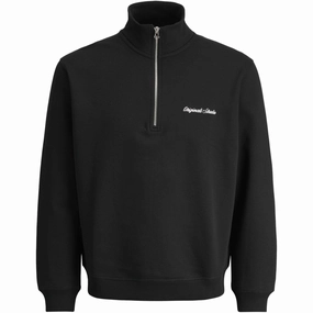 Authentic Jack & Jones Junior Black Jornorrebro Emb Sweat High Neck Jnr Luxurious