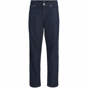 Authentic Jack & Jones Junior Blue Denim Jjichris Jjoriginal Sq 268 Jnr Artistic