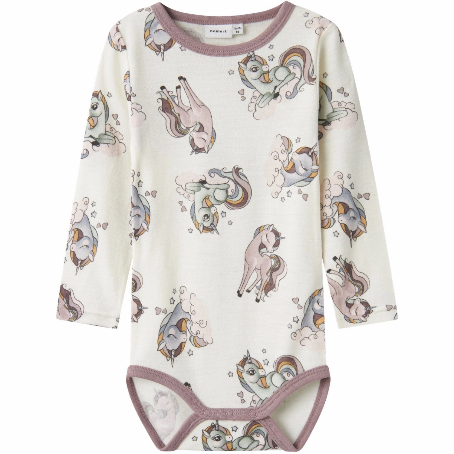 Authentic Name It Snow White AOP Willitus Wool Body Heritage
