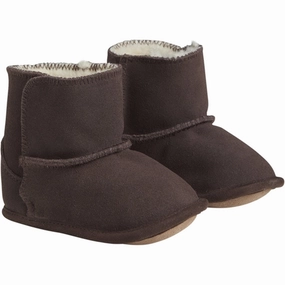 Avant-garde En Fant Teddy Boots Coffee Bean Appealing