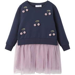Avant-garde Name It Elderberry Bjanca Sweat Dress Artisanal