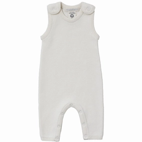 Avant-garde Serendipity Newborn Creme Romper High-end