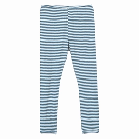 Avant-garde Serendipity Sky/Offwhite Stripe Leggings Pristine
