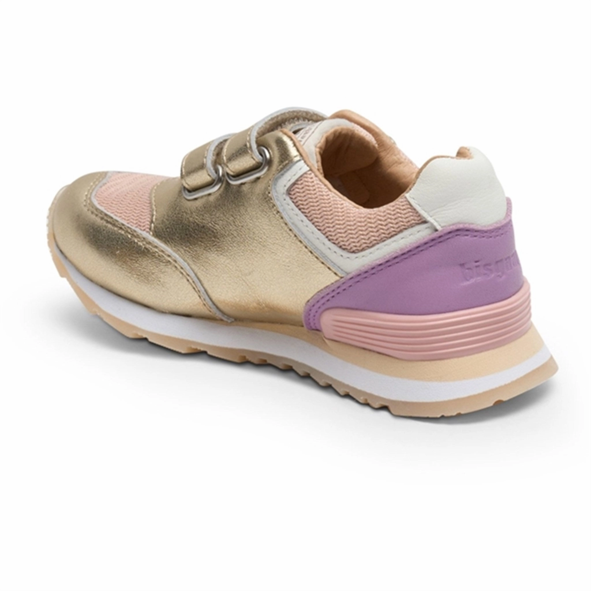 Ballet flats Bisgaard Winston Velcro Shoes Gold