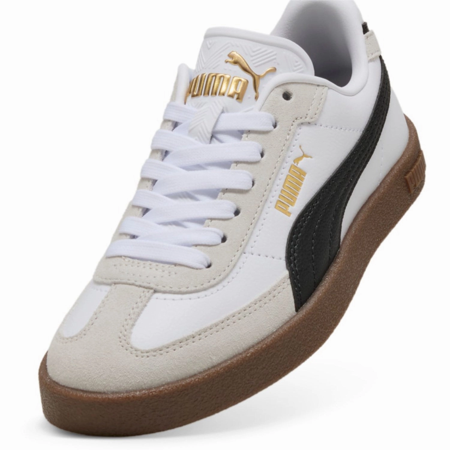 Basketball shoes Puma White Club II Era Jr Sneakers