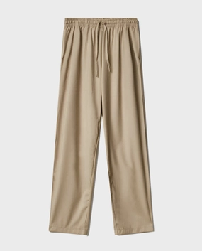 bathu new arrivals kantagiri new arrivals Pantalone Over Con Coulisse Ed Etichetta Sul Retro new collection made in italy