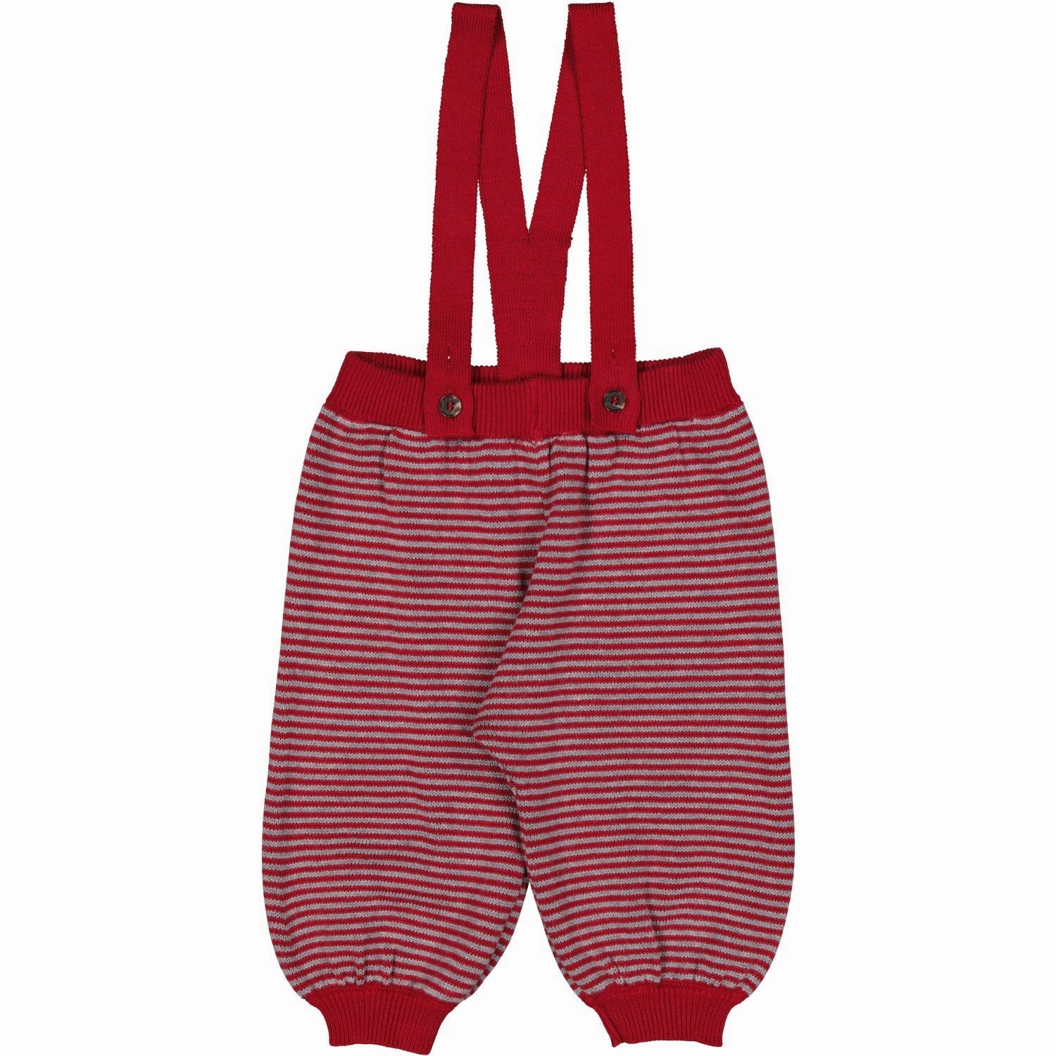 Beading MarMar Cotton Rayon Knit Stripe Hibiscus Red Stripe Perrin Pants Bow