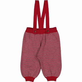 Beading MarMar Cotton Rayon Knit Stripe Hibiscus Red Stripe Perrin Pants Bow