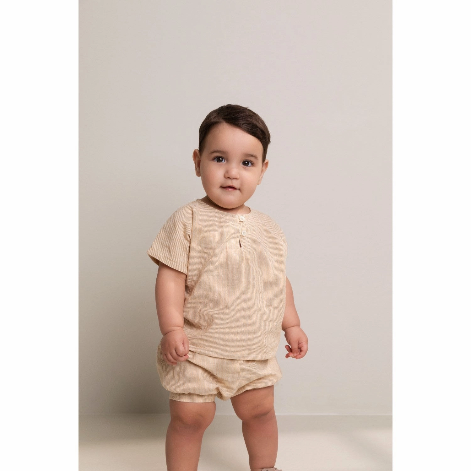 Beading MarMar Fine Cotton Dijon Stripe Tomba T-shirt