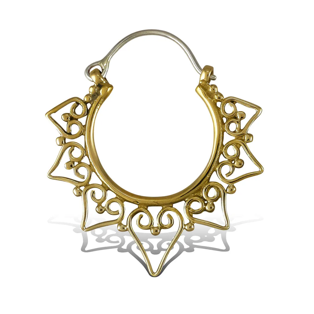 Belissa Hoops - Silver Posts