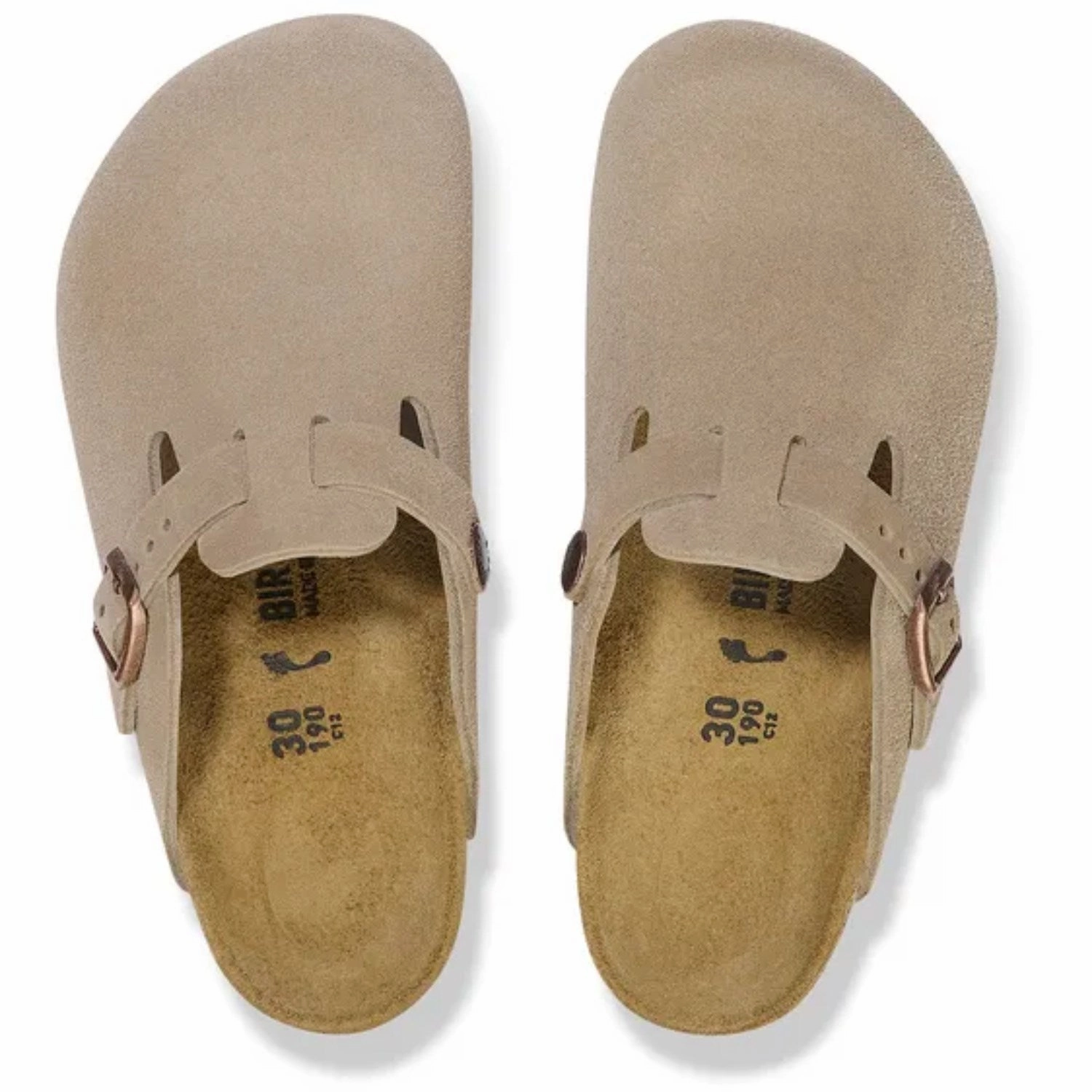 Birkenstock Boston Kids LEVE Taupe Oxfords