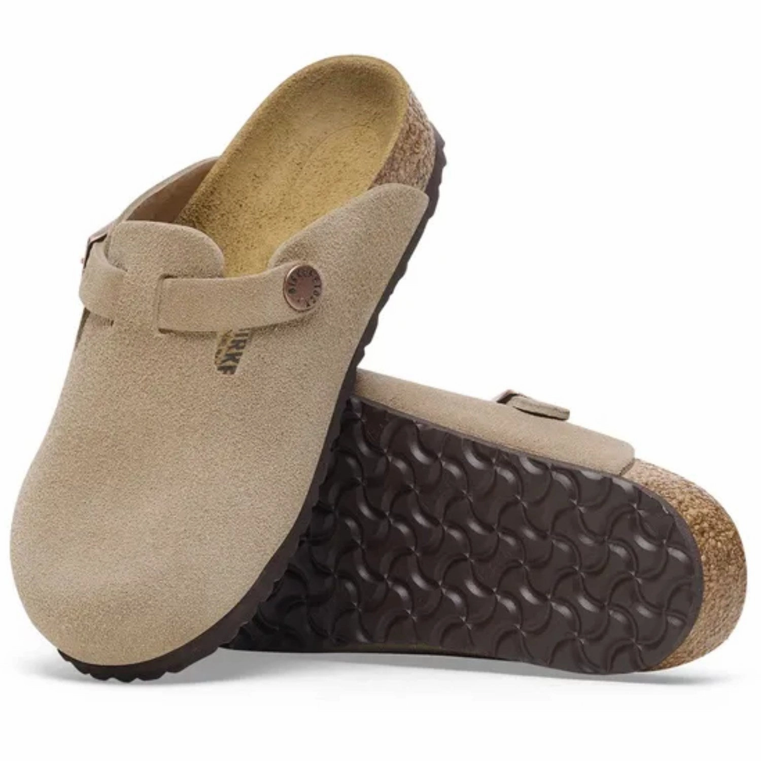 Birkenstock Boston Kids LEVE Taupe Oxfords