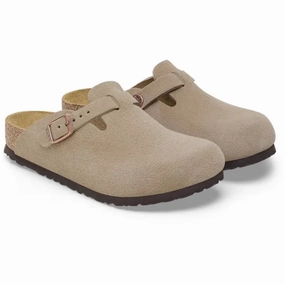 Birkenstock Boston Kids LEVE Taupe Oxfords Dance shoes