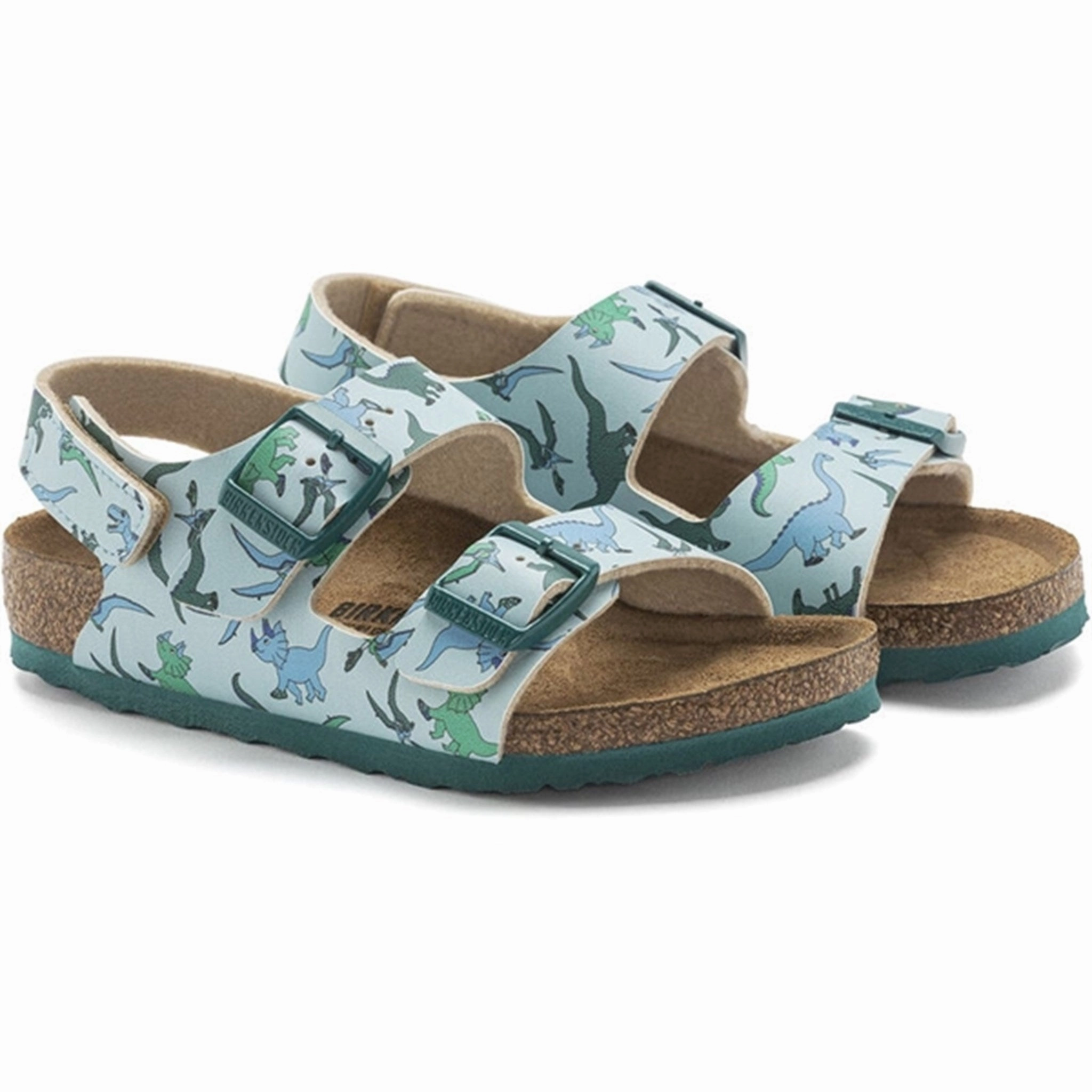 Birkenstock Milano HL K BFDD Big Dino L. Blue Sandals Classic shoes Office shoes
