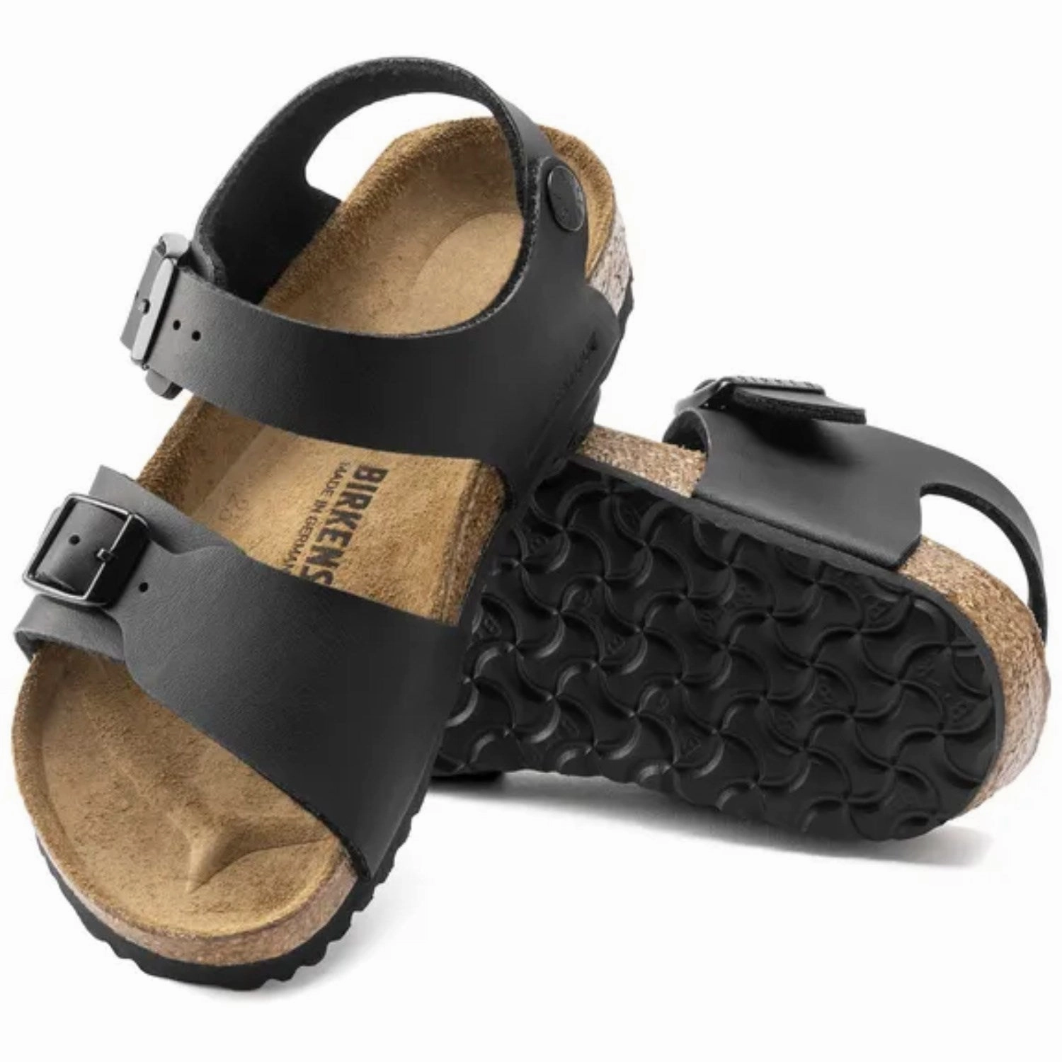 Birkenstock New York Kids BF Black Durable shoes