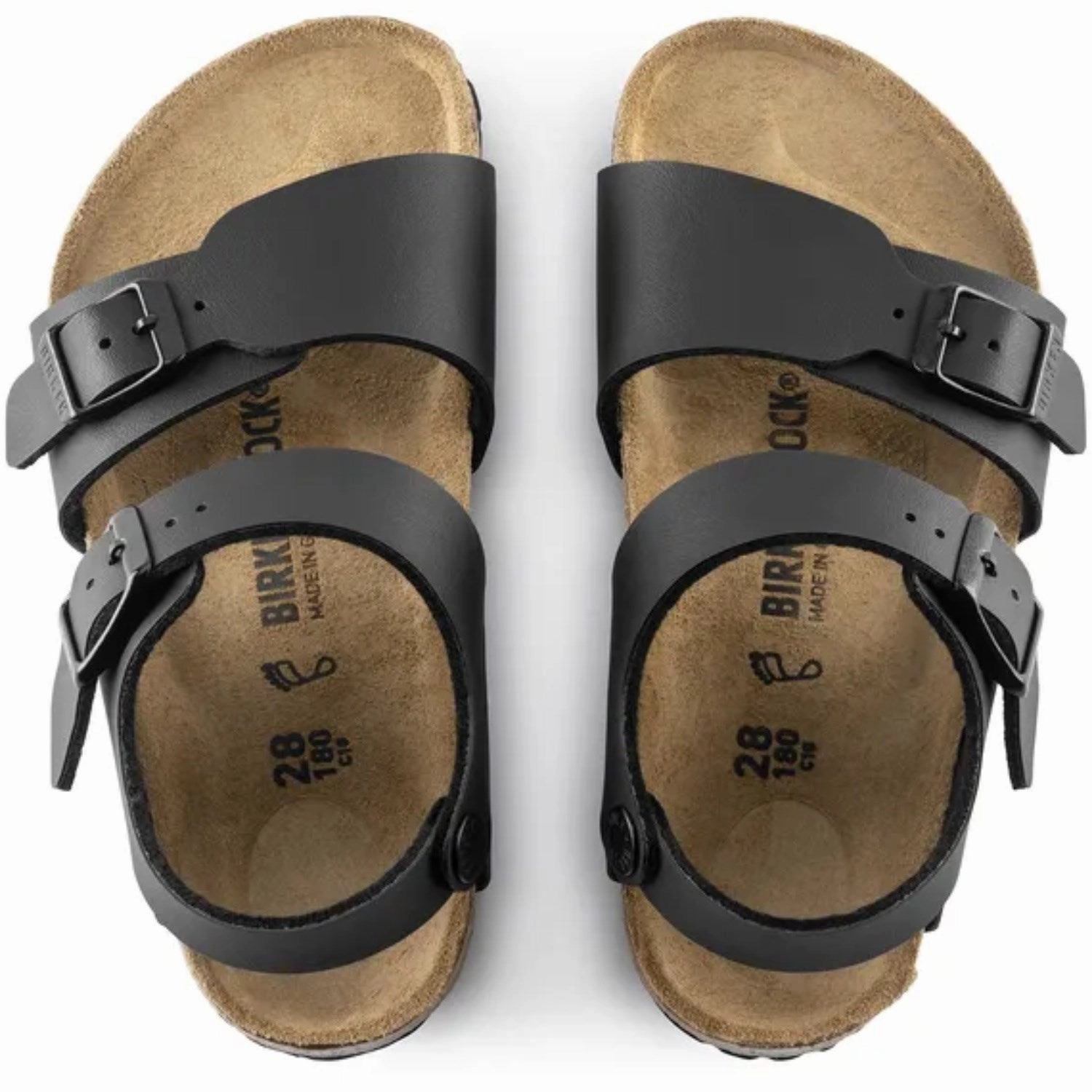 Birkenstock New York Kids BF Black Durable shoes