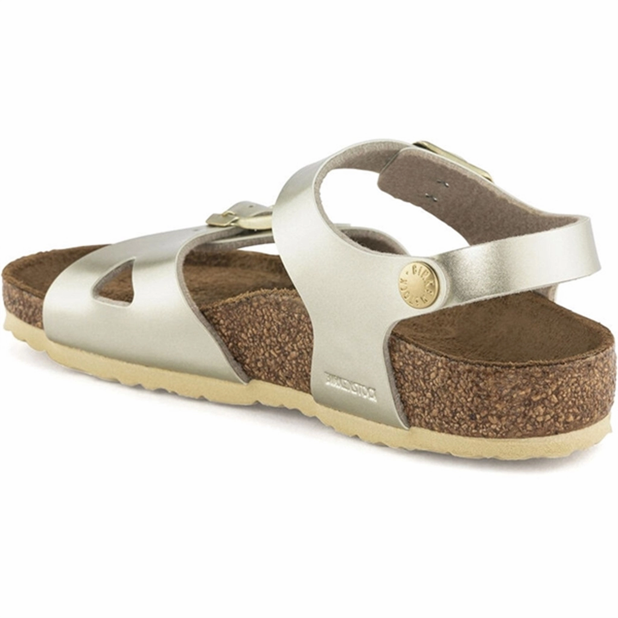 Birkenstock Rio Kids BF Electric Metallic Gold Sandals Sandals