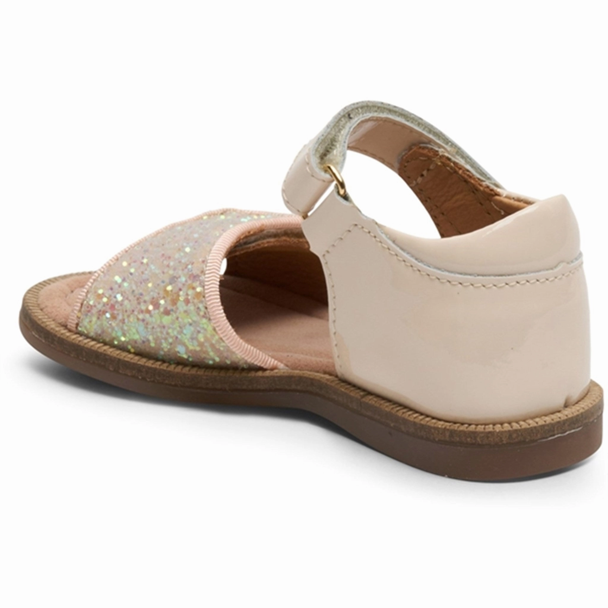 Bisgaard Aida Sandal Patent Vanilla Golf shoes
