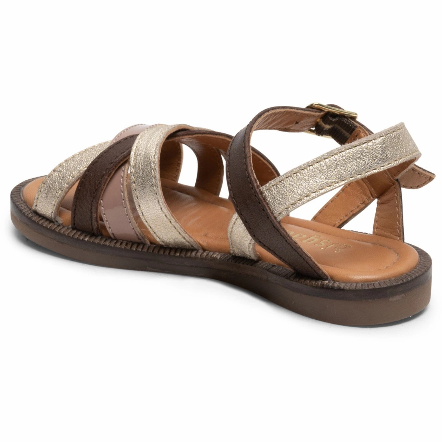 Bisgaard Aline Sandal Brown Office shoes